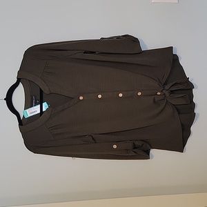 Fortune + Ivy Medium Olive top